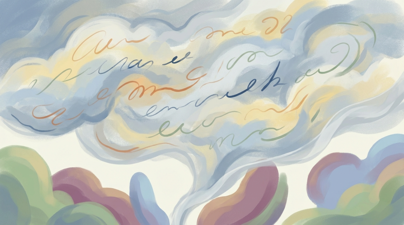 Cloudy Skies - Illustration