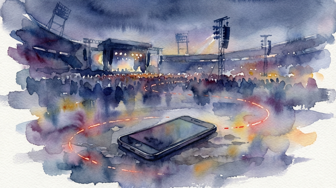 The Concert - Illustration
